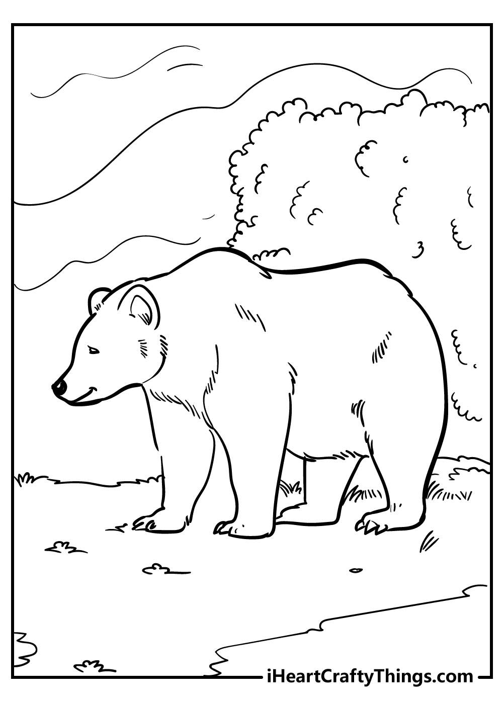 30 Bear Coloring Pages 100 Free Printable 