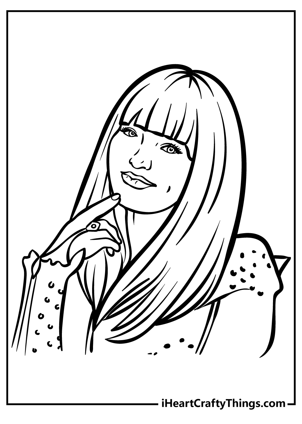 30 Descendants Coloring Pages 100 Free Printables 