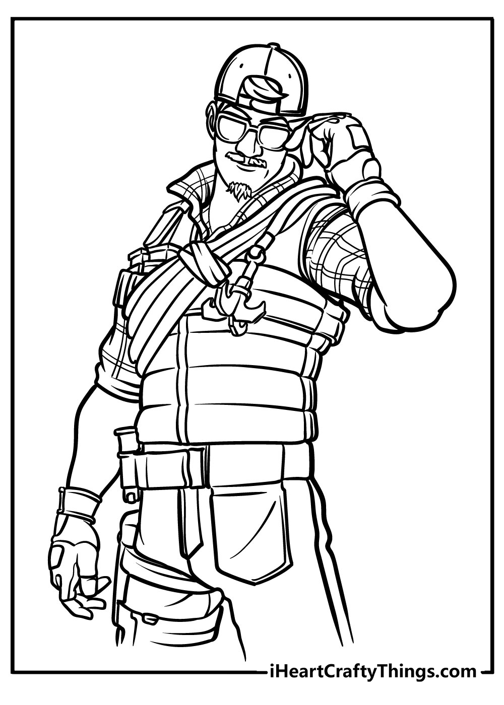 Fortnite Coloring Coloring Pages Printable
