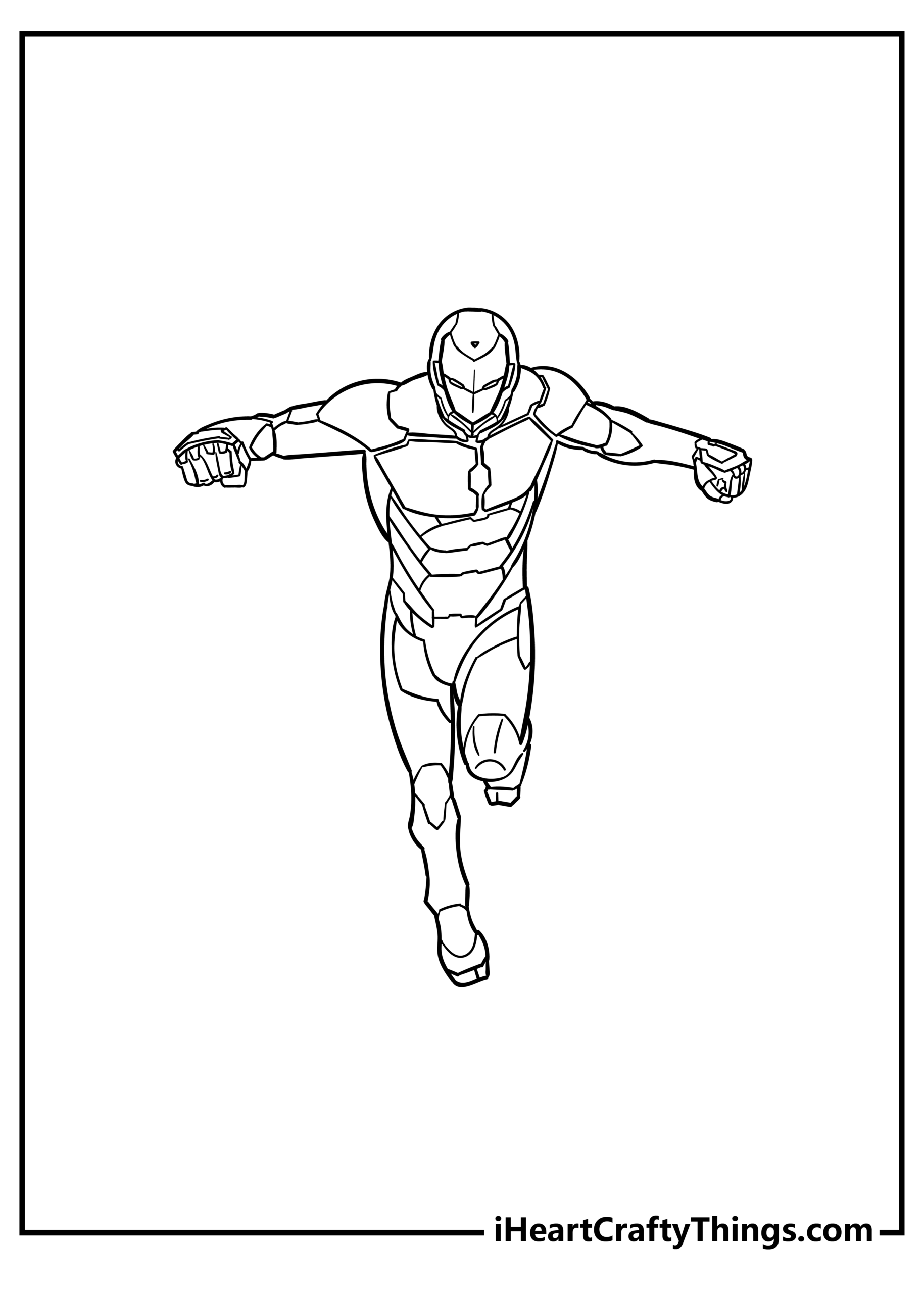 30 Iron Man Coloring Pages Printable Free And Easy PDFs 