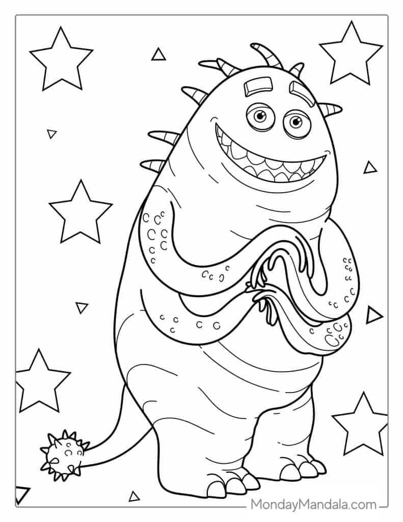 30 Monsters Inc Coloring Pages Free PDF Printables 