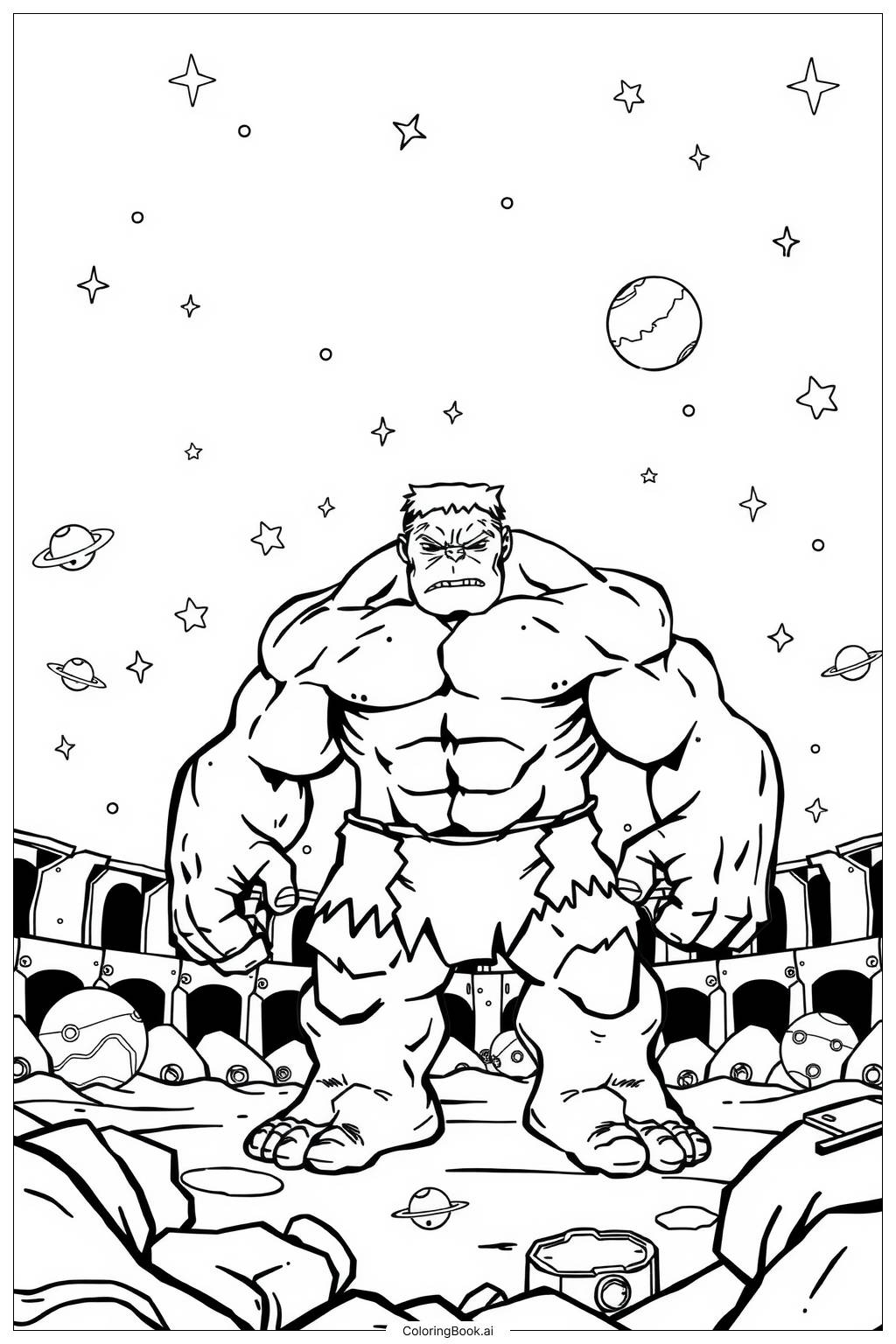 32 Hulk Coloring Pages Free PDF PNG Printables 
