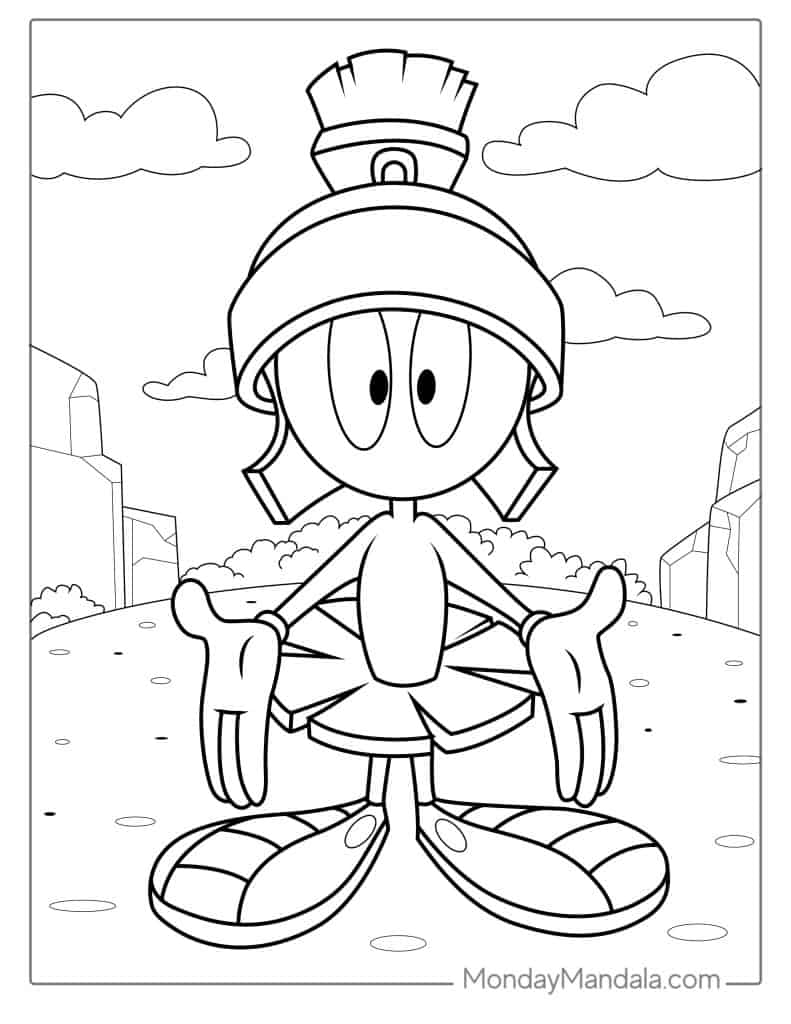 32 Looney Tunes Coloring Pages Free PDF Printables 