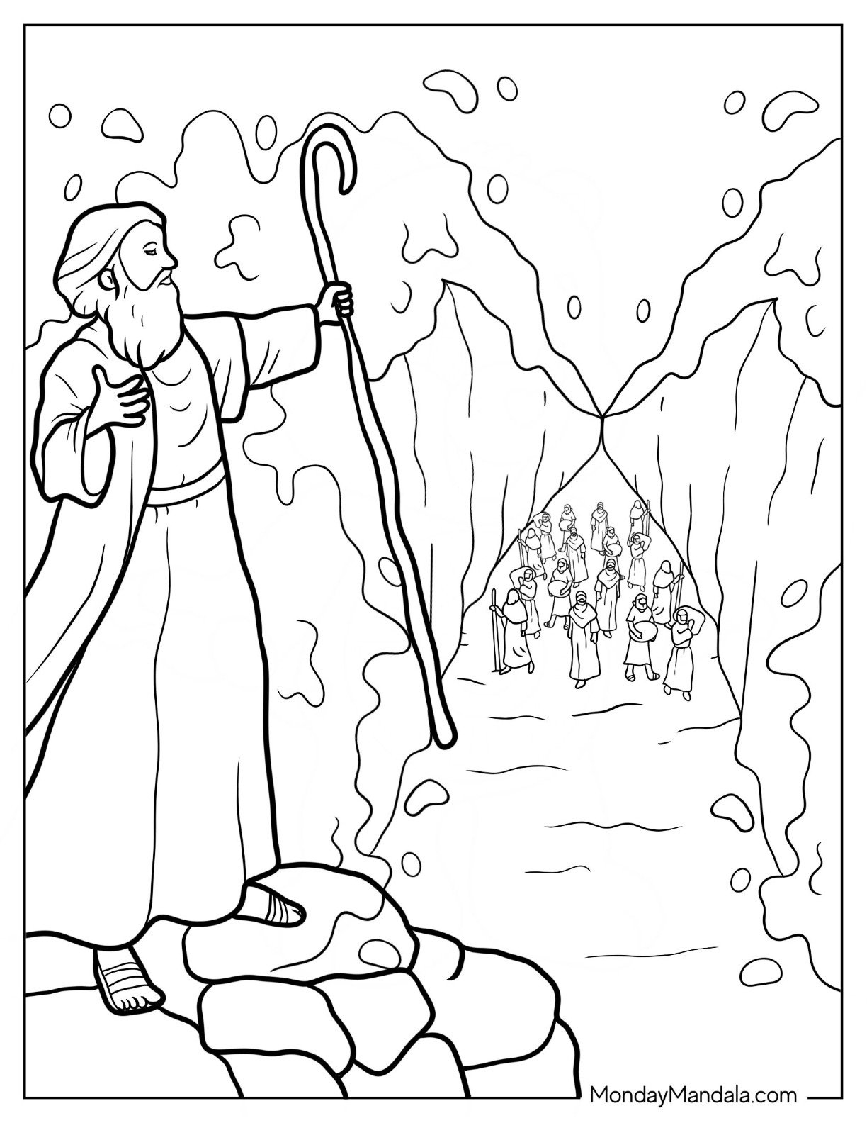 34 Moses Coloring Pages Free PDF Printables 