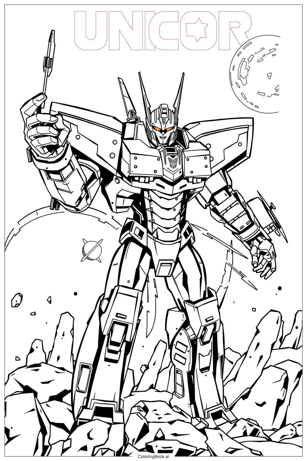 Transformers Coloring Pages Printable