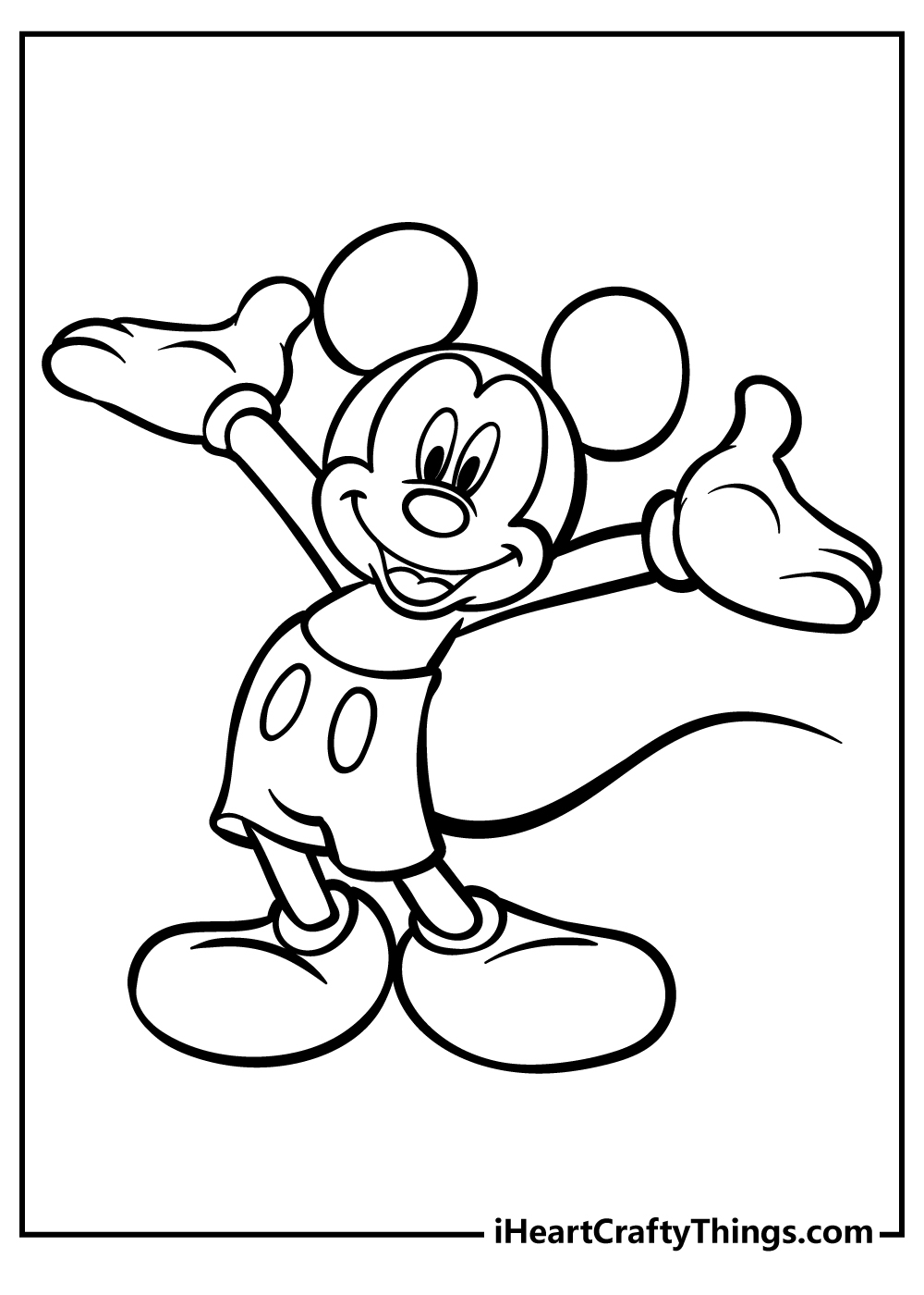 Disney Characters Coloring Pages Printable