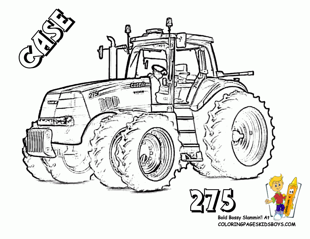 35 tractor case 210 coloringkidsboys gif 1 056 816 Pixels