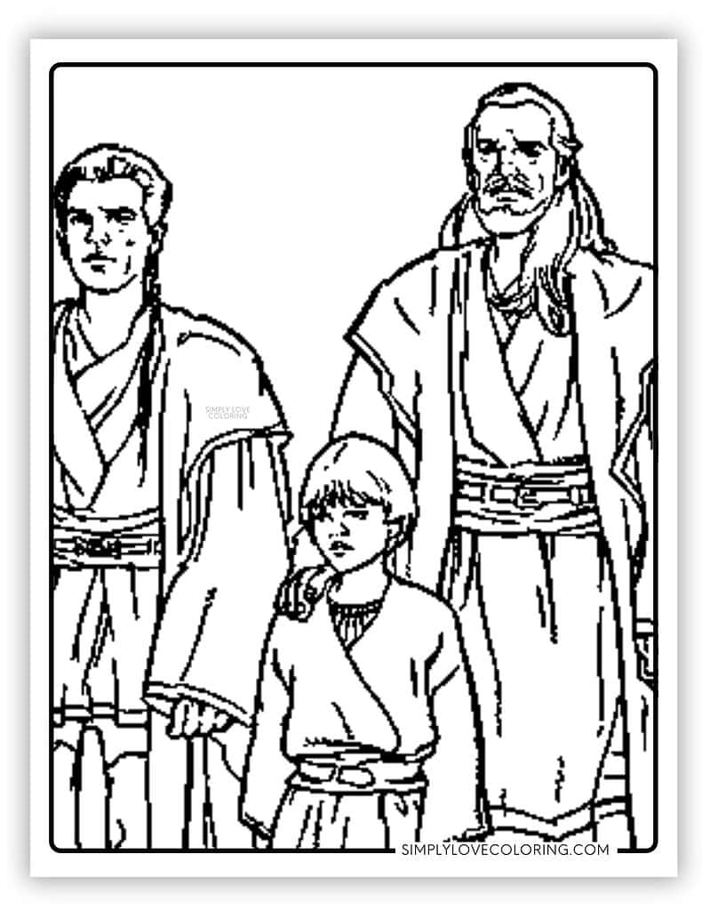 38 Stars Wars Coloring Pages Free PDF Printables Simply Love Coloring