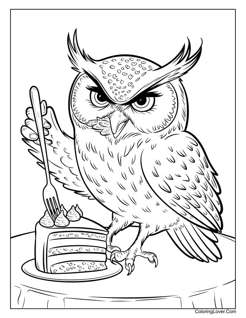 39 Owl Coloring Pages Free Printables For All Ages 