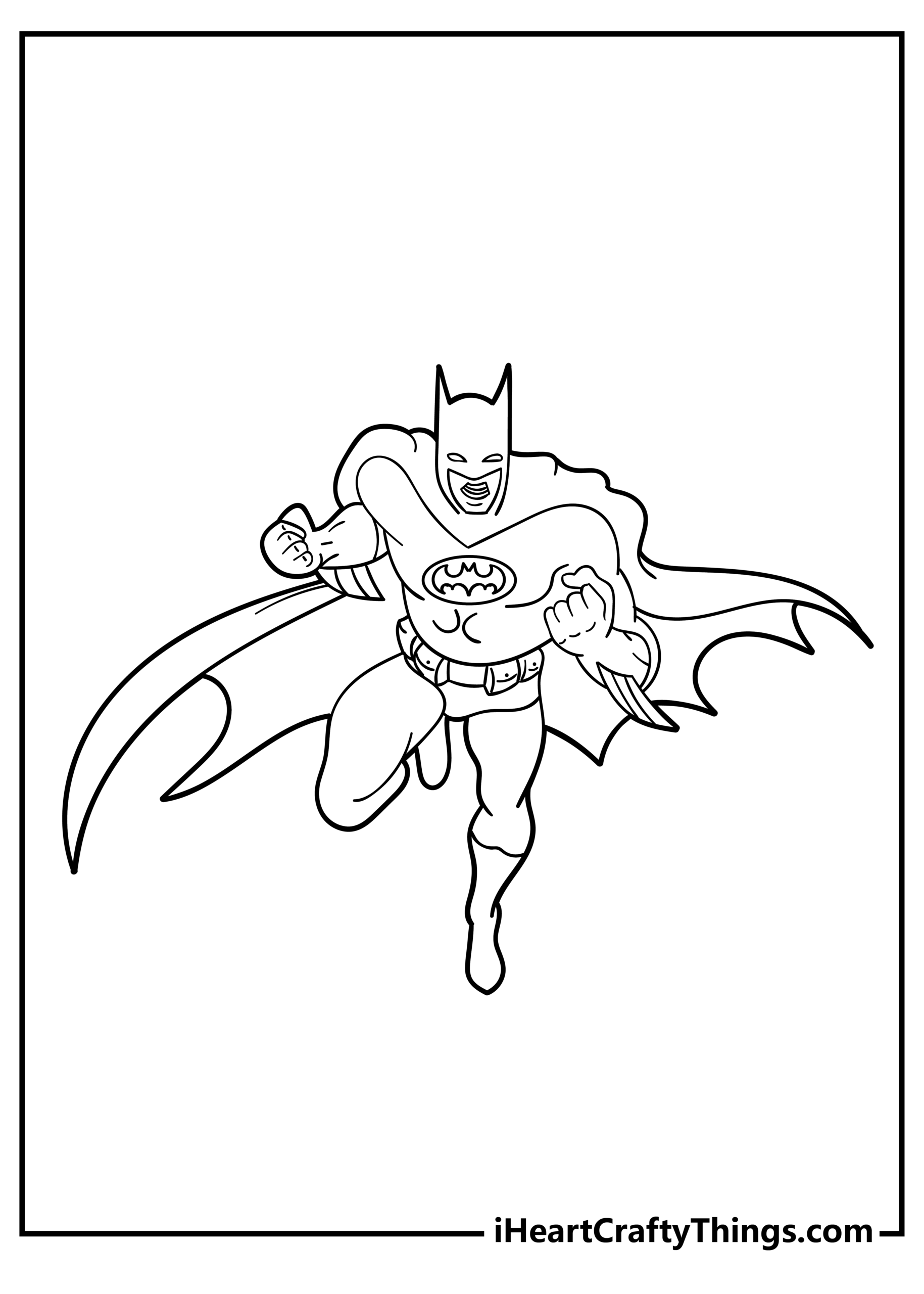 Batman Coloring Coloring Pages Printable