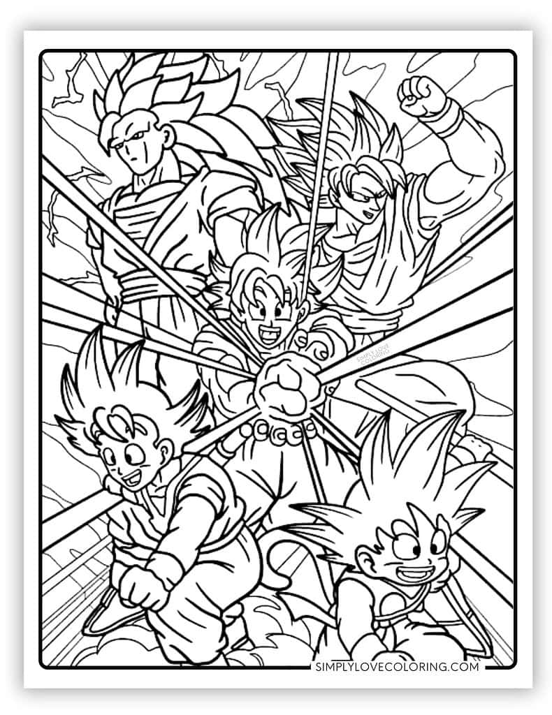 Strong All Might Coloring Page Printable
