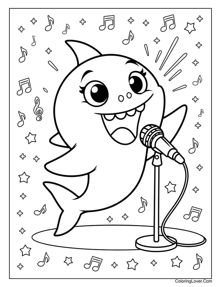 47 Shark Coloring Pages Free Printables For All Ages 
