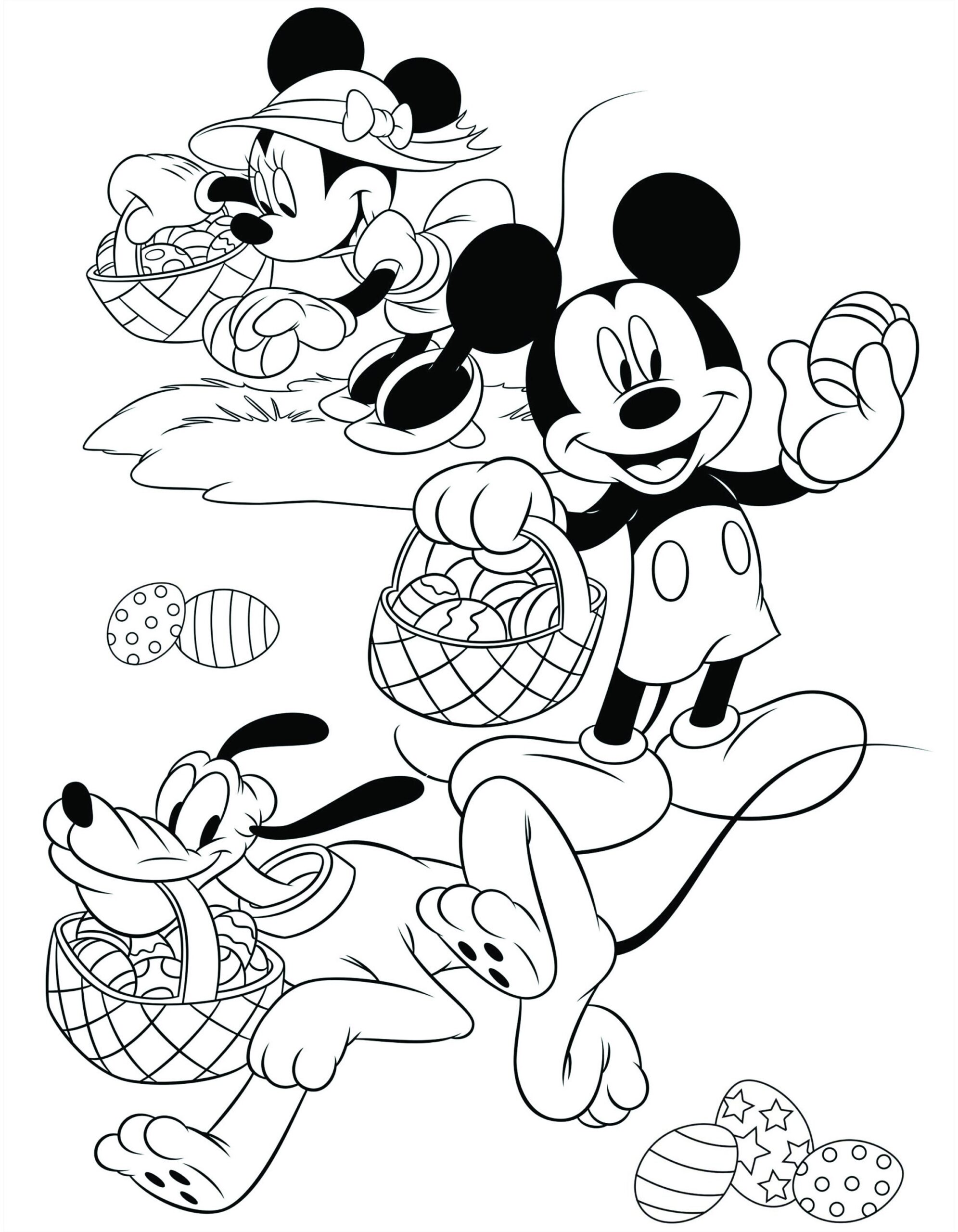 50 Mickey And Minnie Coloring Pages For Kids Best Gifts For Girls Best Gifts For Boys Etsy