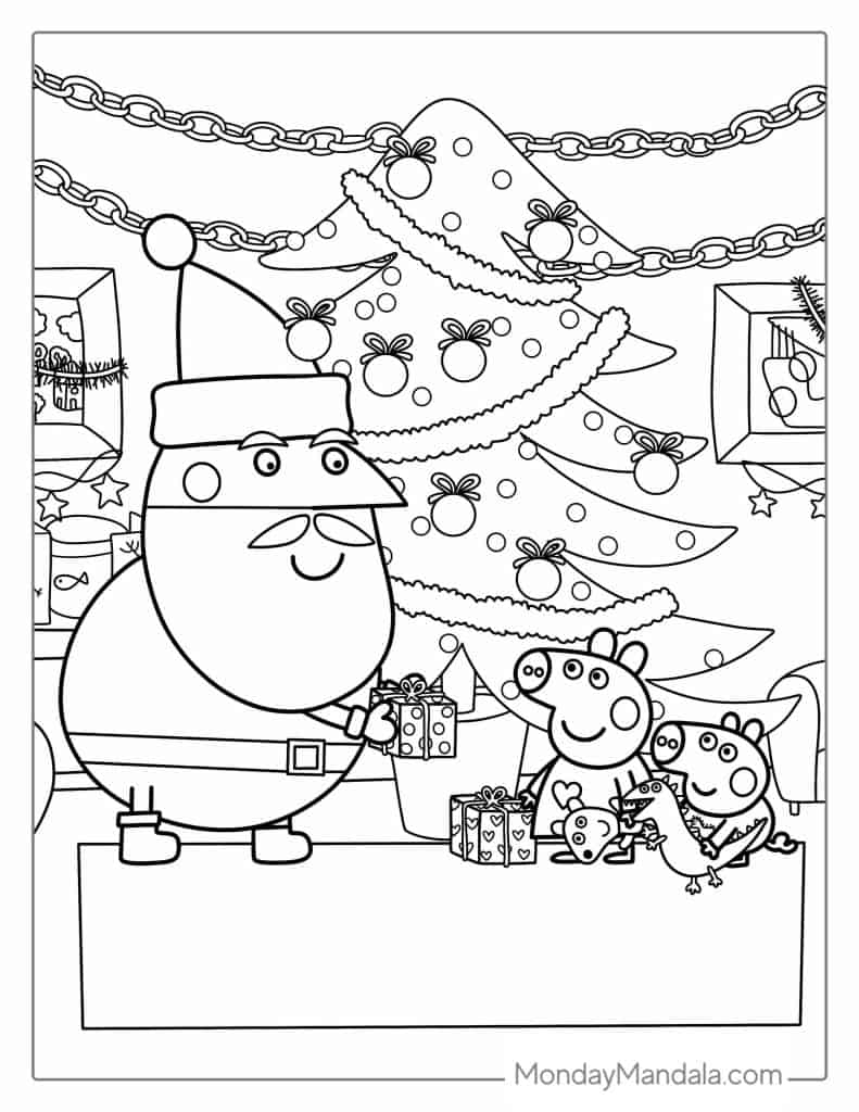 50 Peppa Pig Coloring Pages Free PDF Printables 