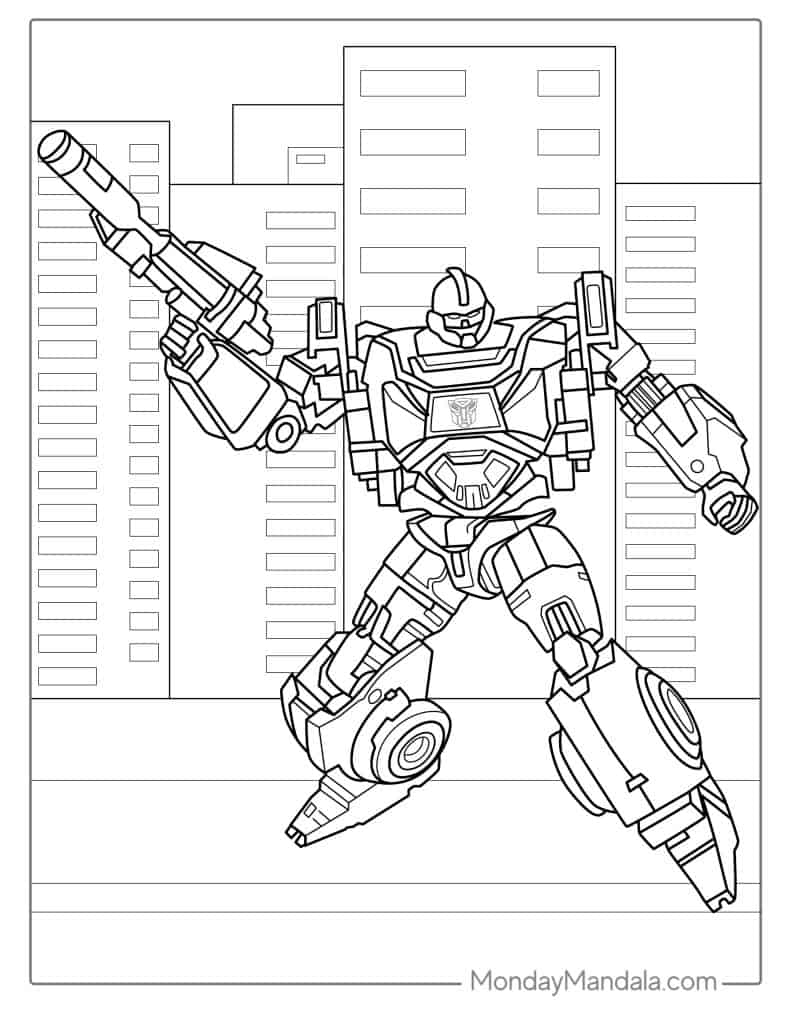 50 Transformers Coloring Pages Free PDF Printables 