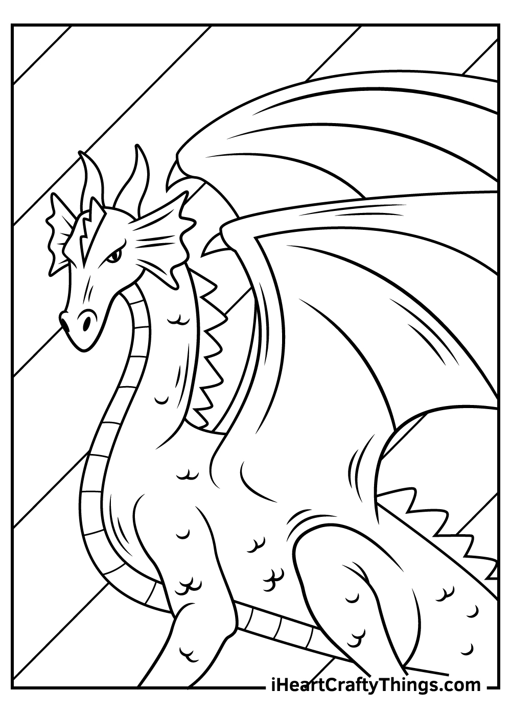 Dragon Coloring Pages Printable