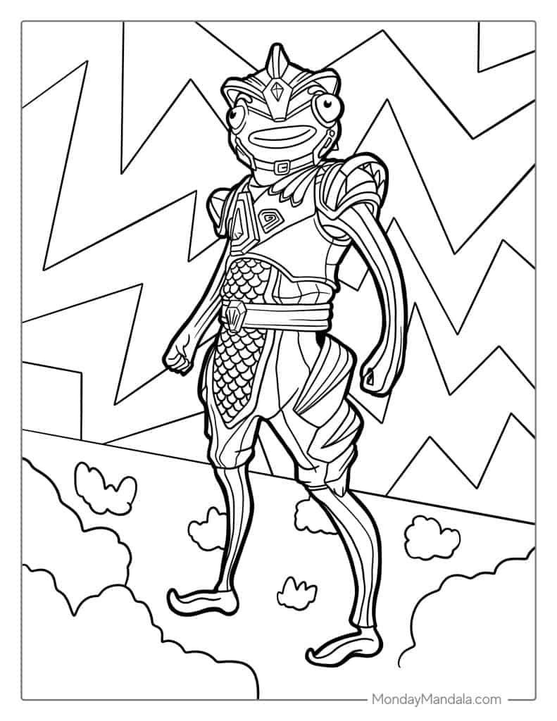 58 Fortnite Coloring Pages Free PDF Printables 