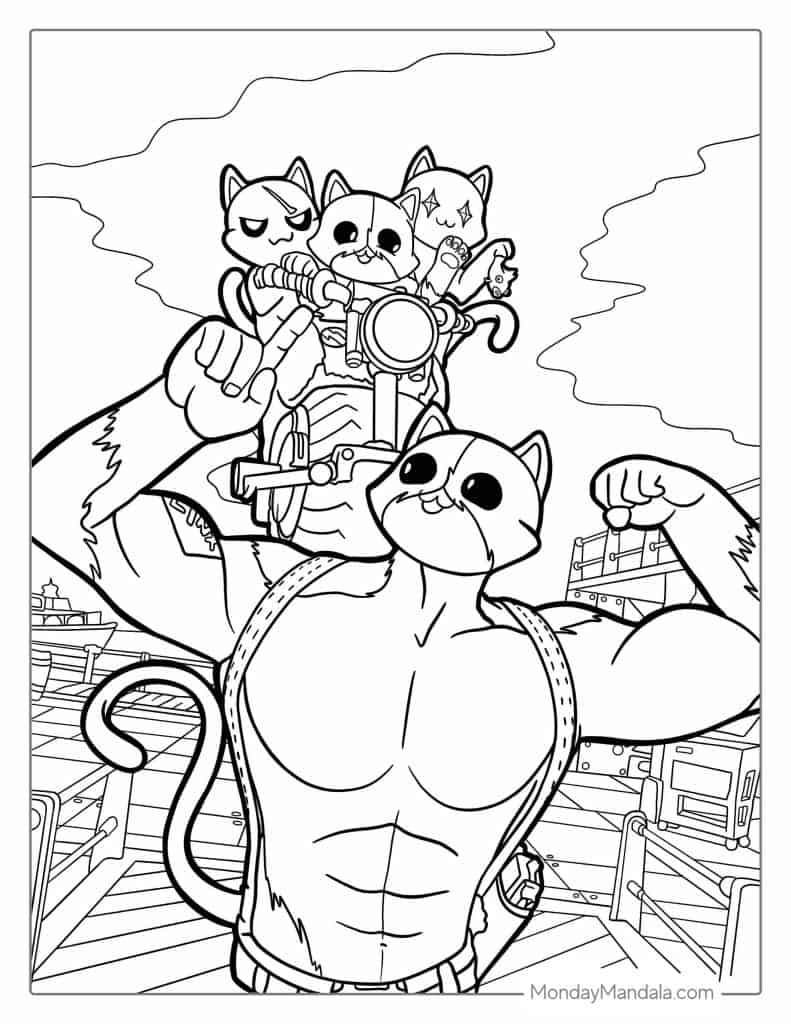 58 Fortnite Coloring Pages Free PDF Printables 