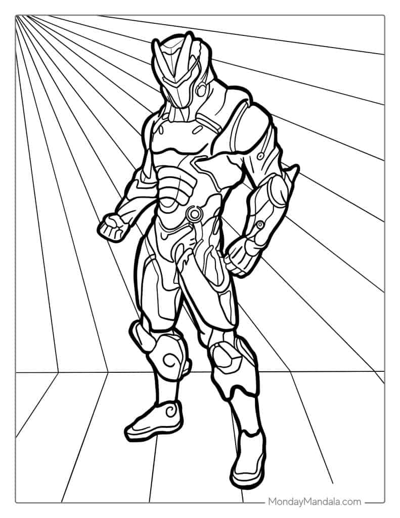 58 Fortnite Coloring Pages Free PDF Printables 