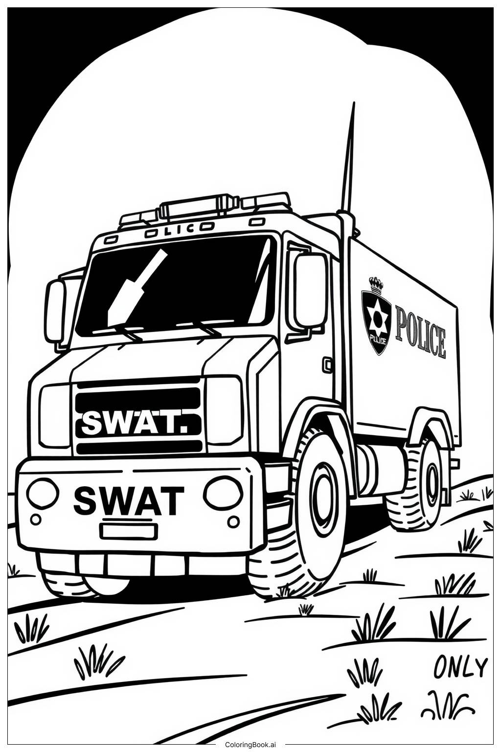 68 Police Coloring Pages Free PDF PNG Printables 