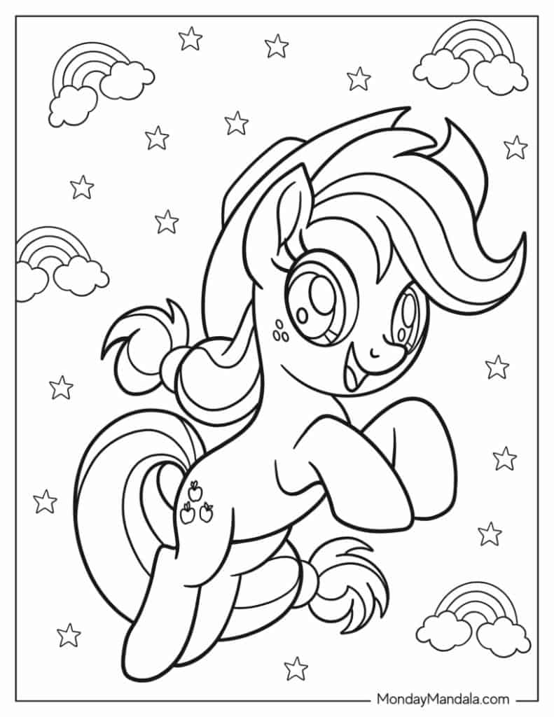 70 My Little Pony Coloring Pages Free PDF Printables 