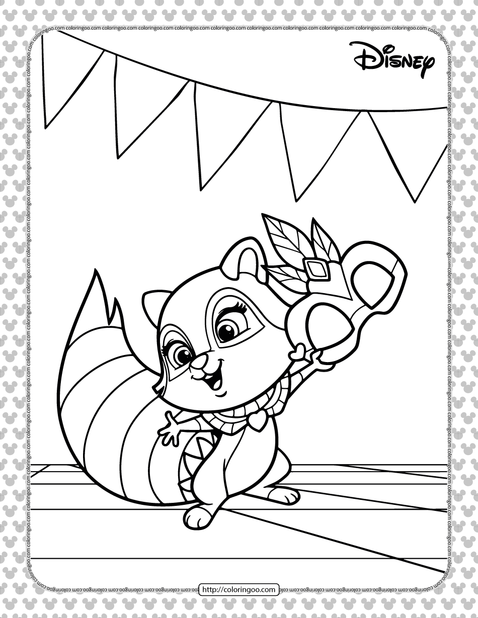 70 Palace Pets Coloring Pages Free Pdf Printables 