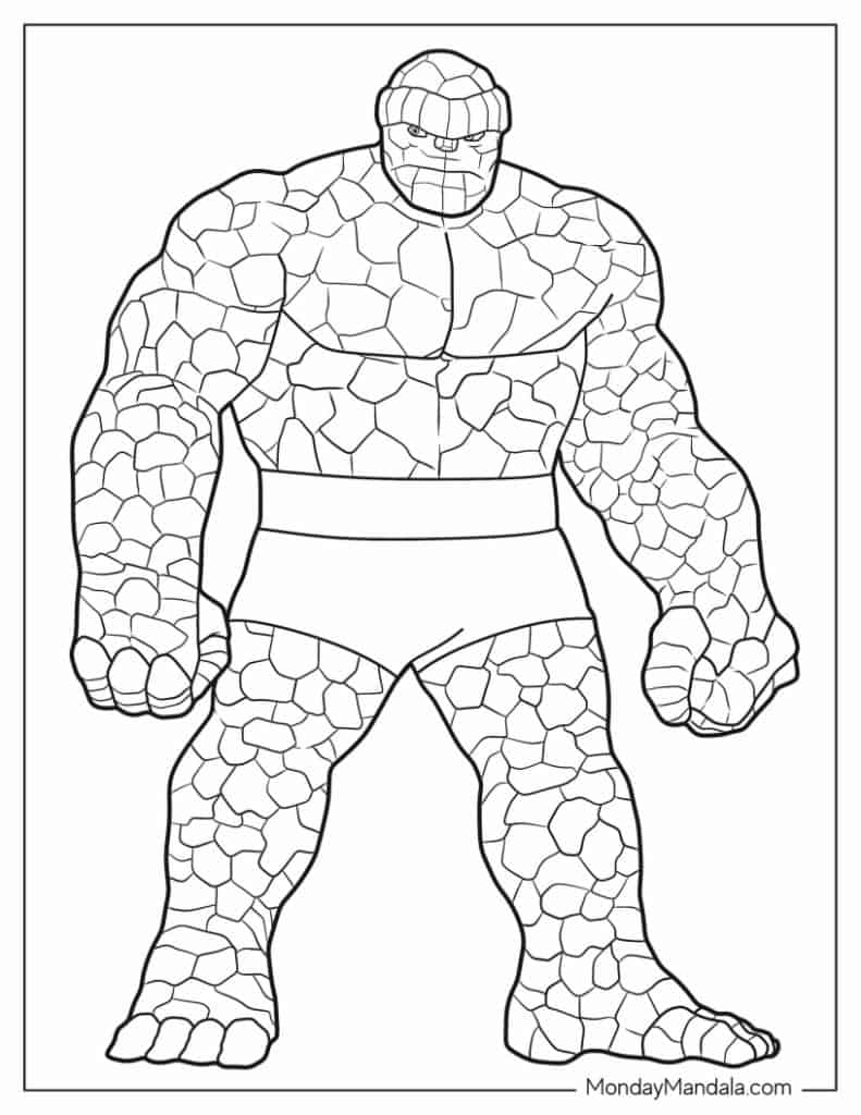 800 Superhero Coloring Pages Free PDF Printables 
