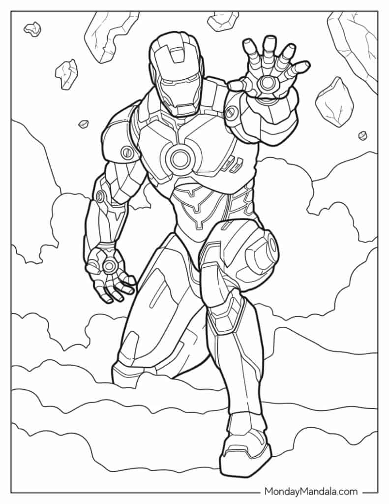 800 Superhero Coloring Pages Free PDF Printables 