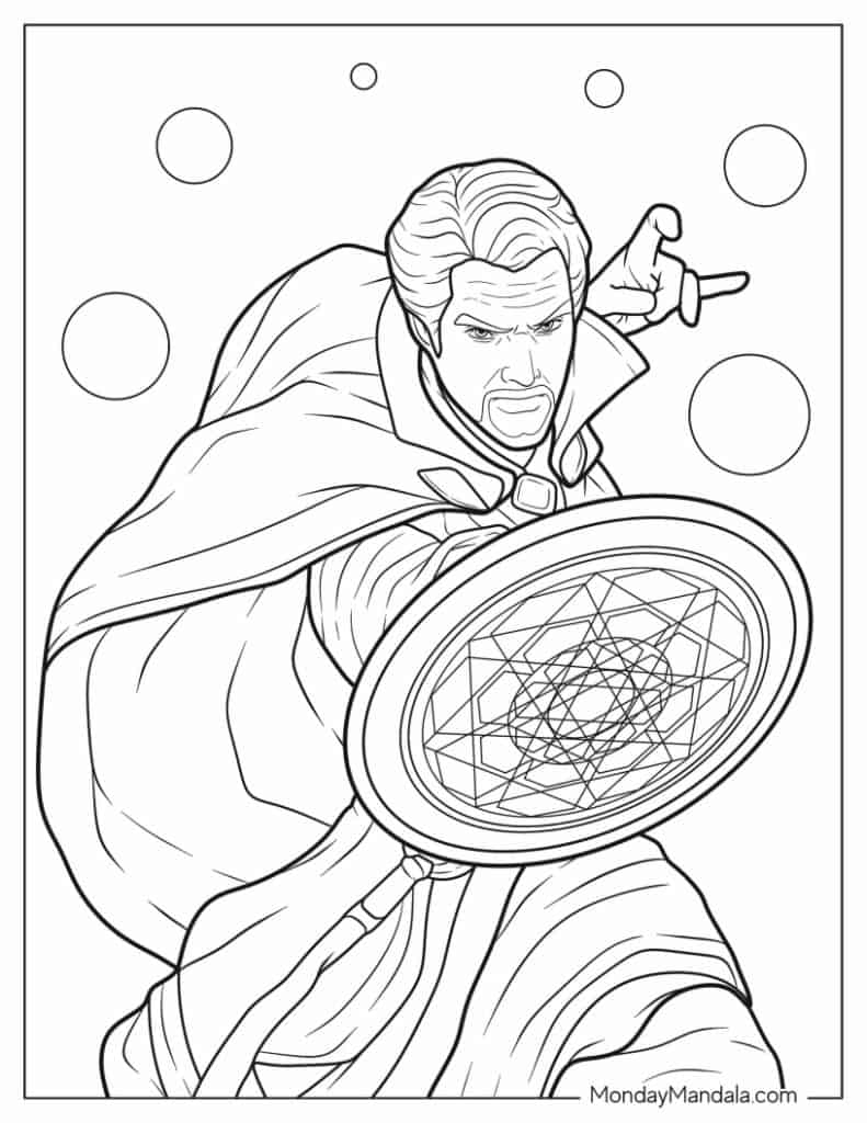 800 Superhero Coloring Pages Free PDF Printables 