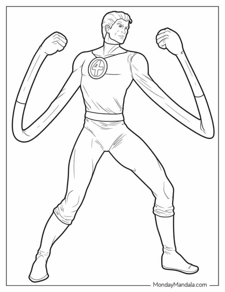 800 Superhero Coloring Pages Free PDF Printables 