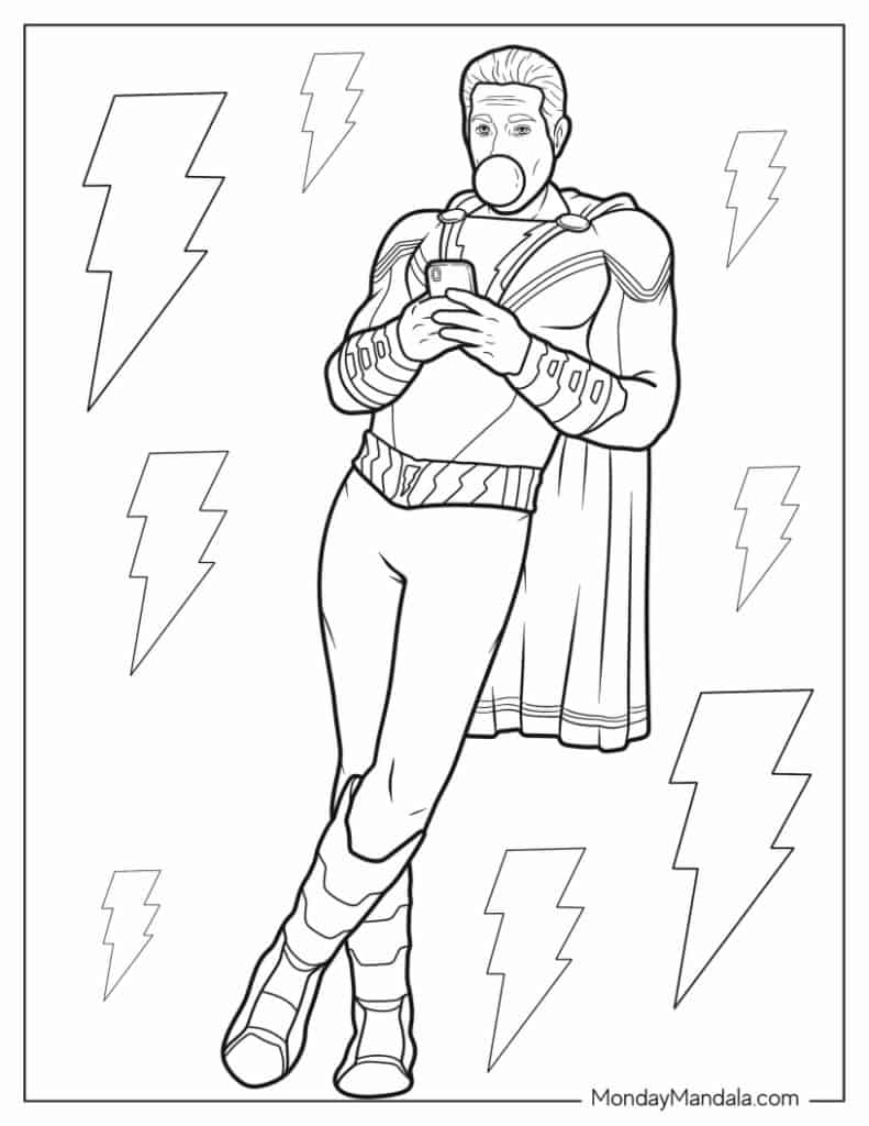 800 Superhero Coloring Pages Free PDF Printables 