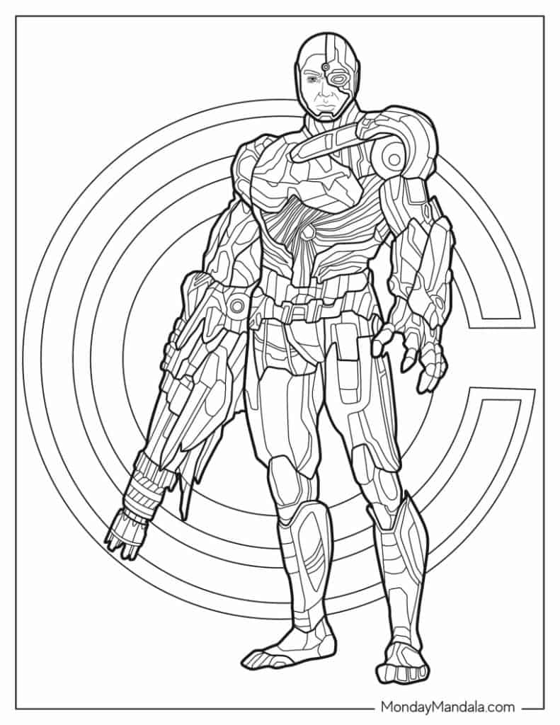 800 Superhero Coloring Pages Free PDF Printables 