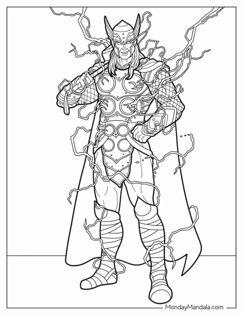 800 Superhero Coloring Pages Free PDF Printables 