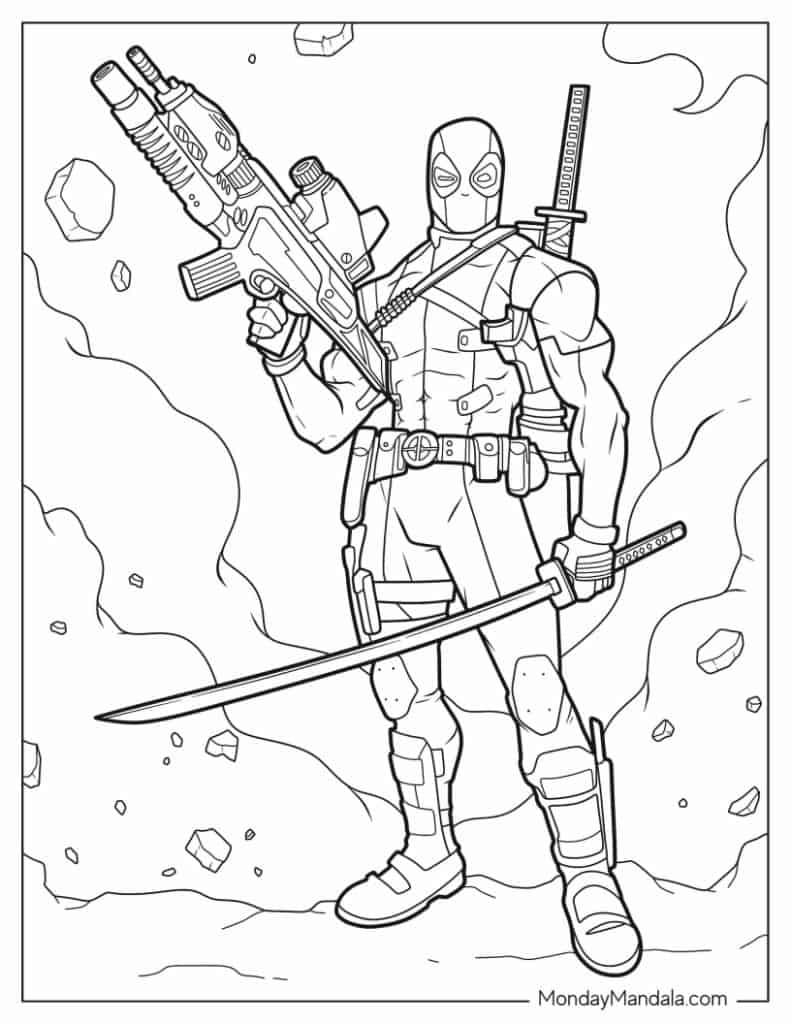 800 Superhero Coloring Pages Free PDF Printables 