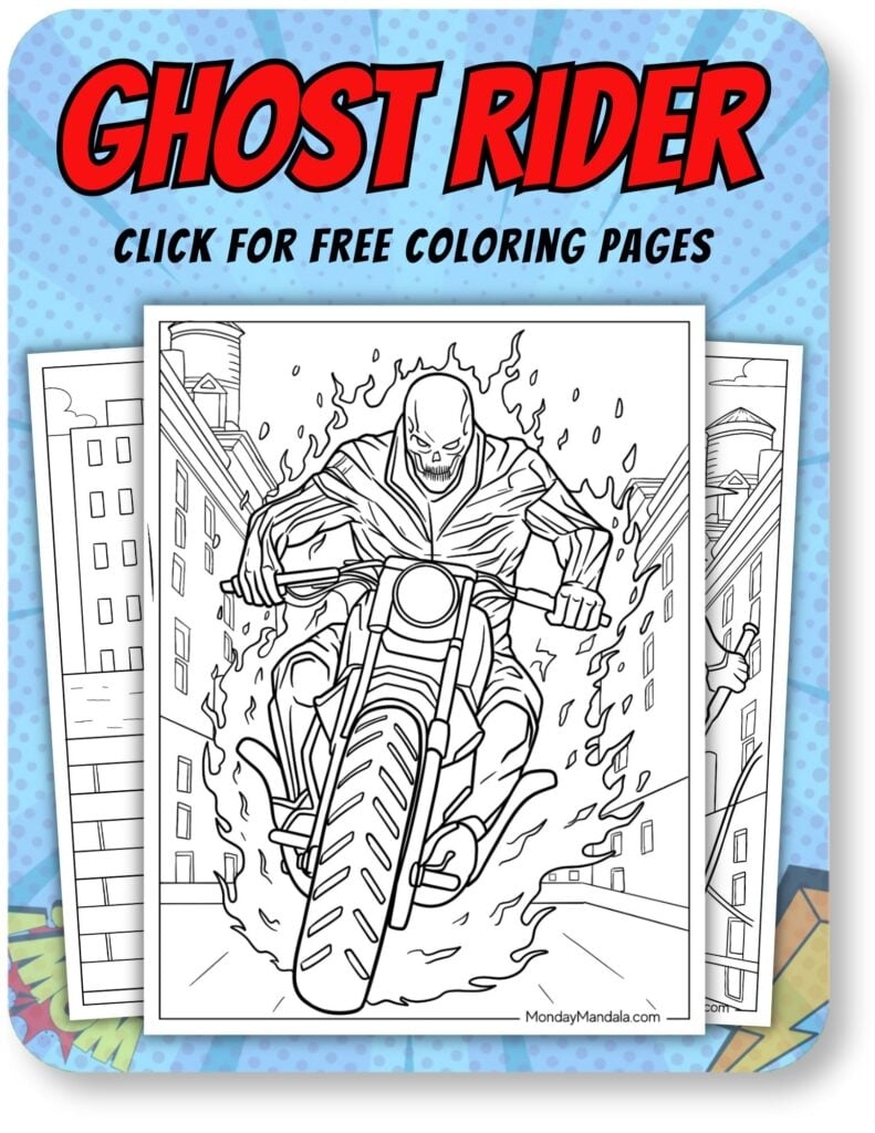 800 Superhero Coloring Pages Free PDF Printables 
