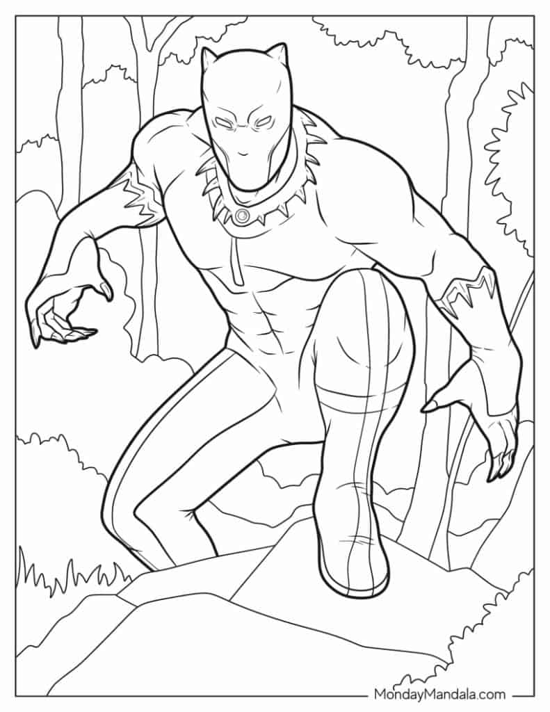 800 Superhero Coloring Pages Free PDF Printables 