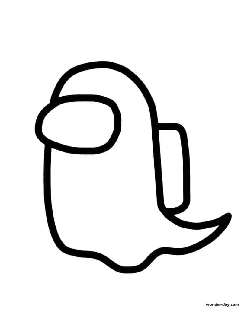 87 Among Us Coloring Pages Free To Print Artsy Pretty Colors
