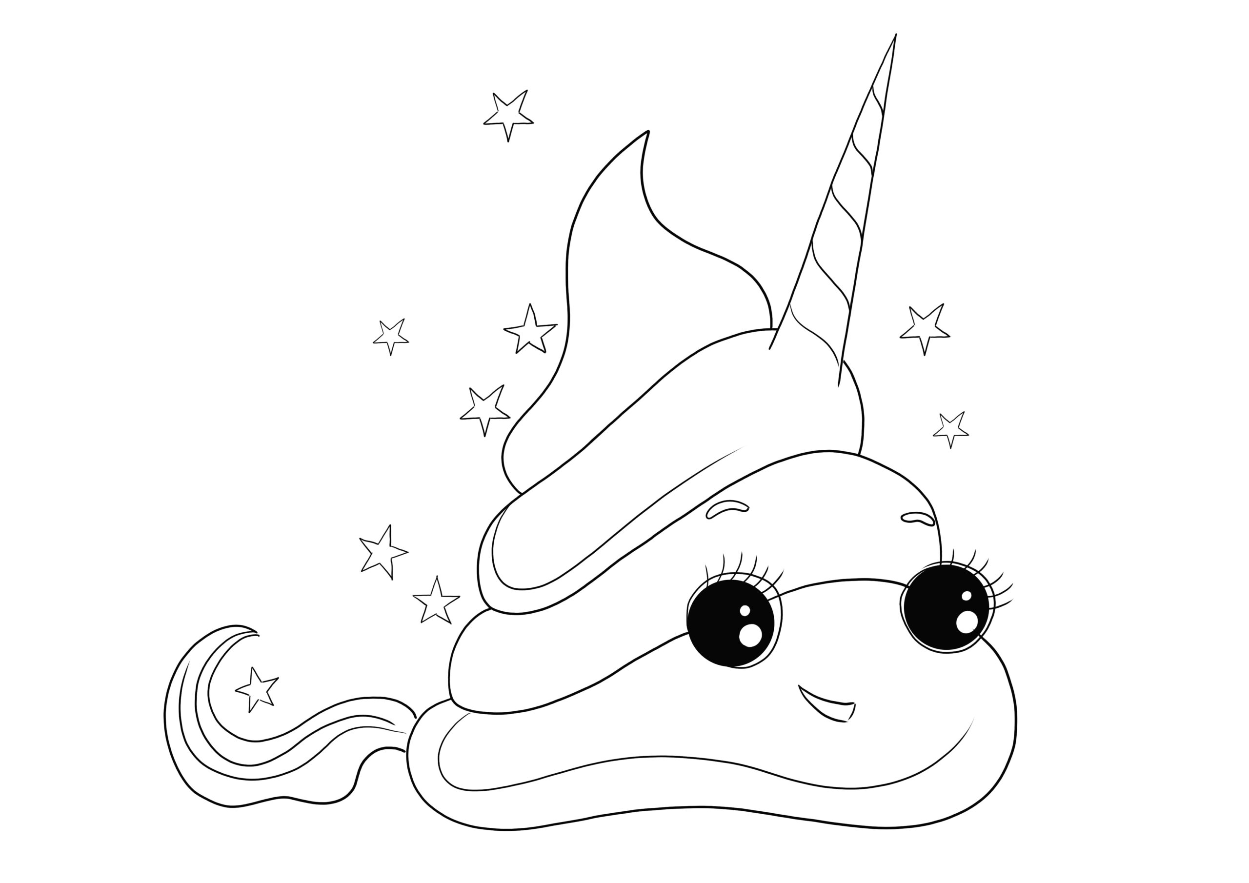 A Unicorn Poop Is A Free Coloring Sheet Is A Fun Way To Spend Your Time