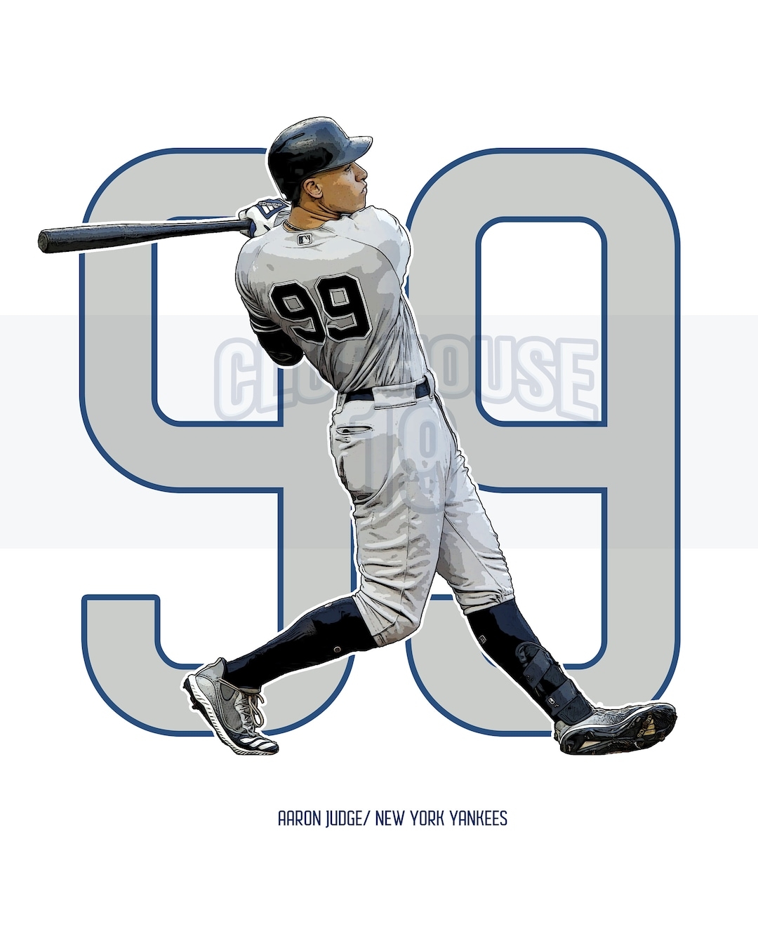 Aaron Judge New York Yankees Coloring Page