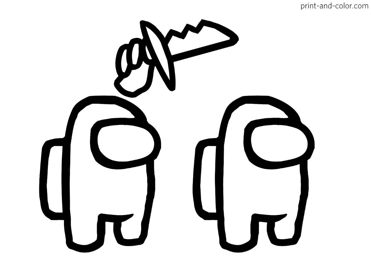 Among Us Coloring Pages Print And Color