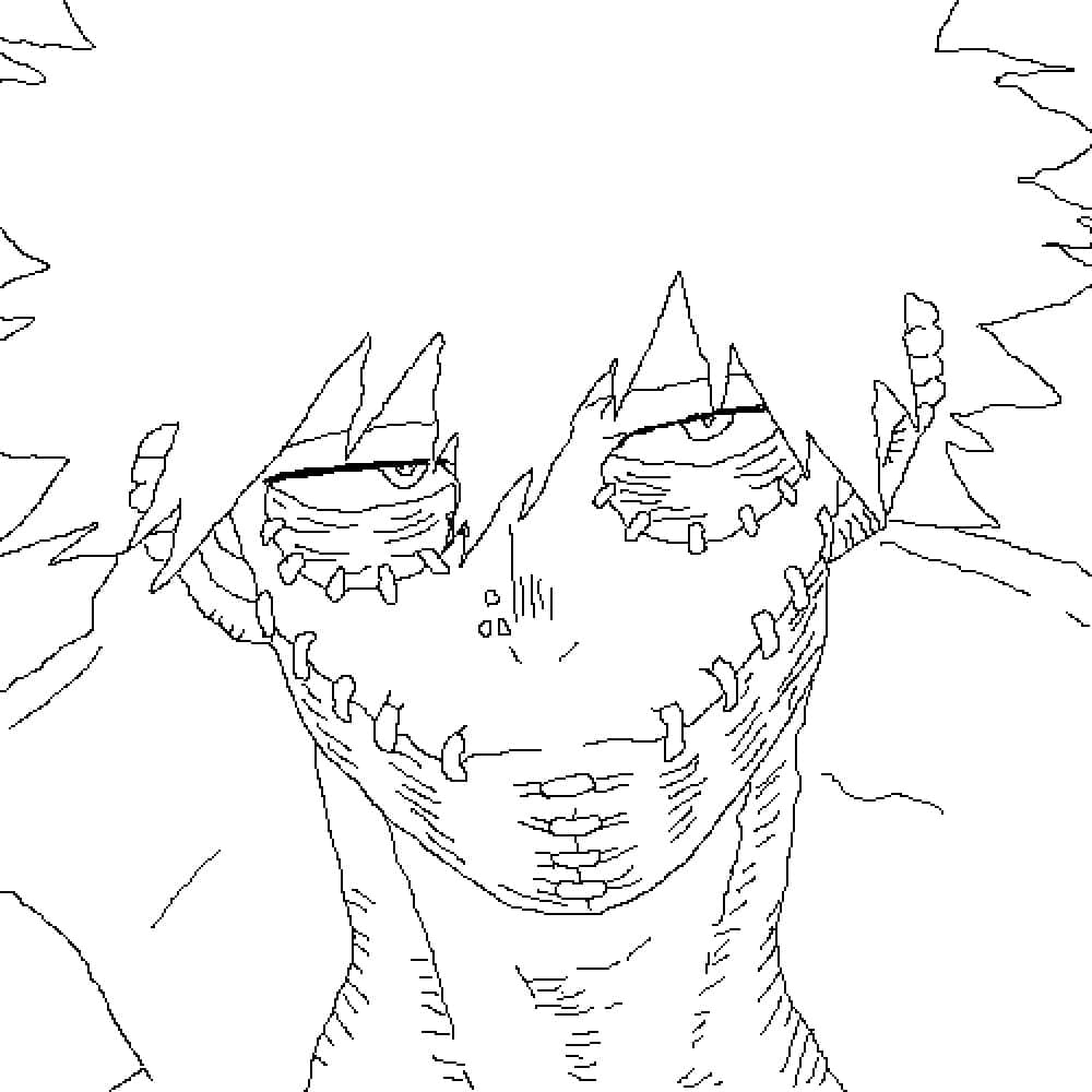 Cool Dabi Coloring Coloring Pages Printable