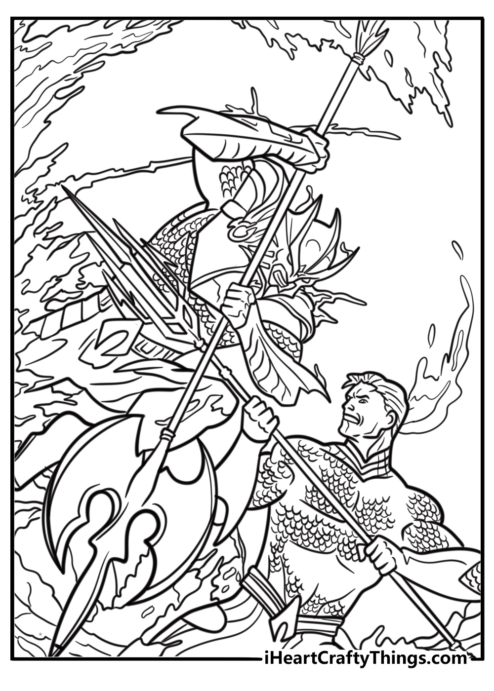 Aquaman Coloring Pages For Kids 25 Free Printables