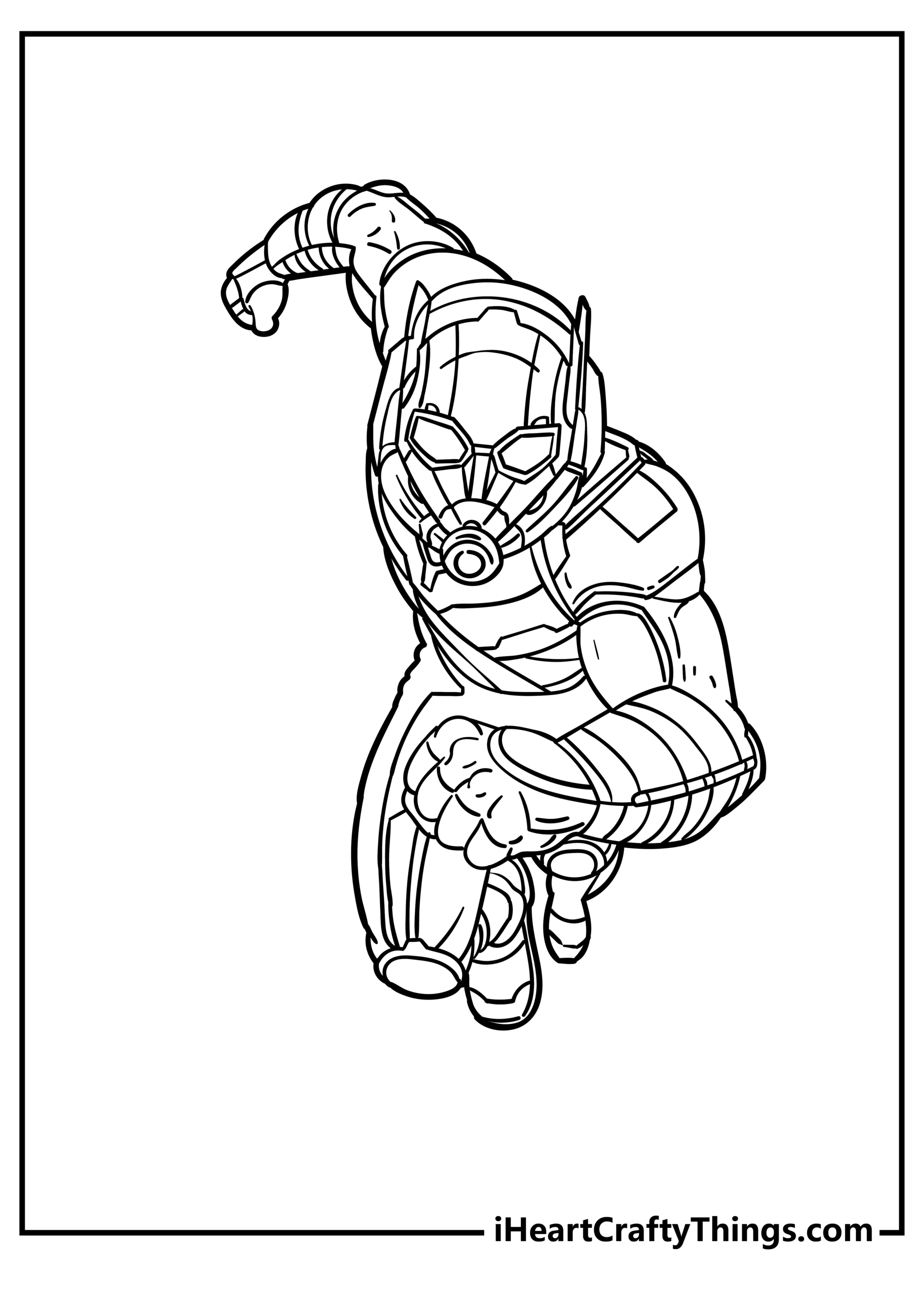 Marvel Avengers Coloring Pages For Superhero