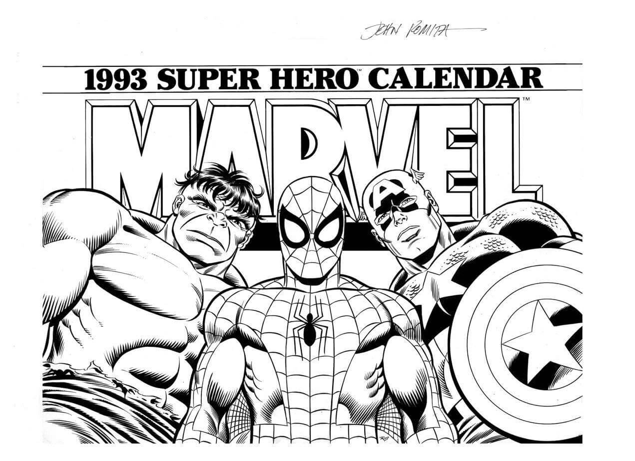 Avengers Coloring Coloring Pages Printable