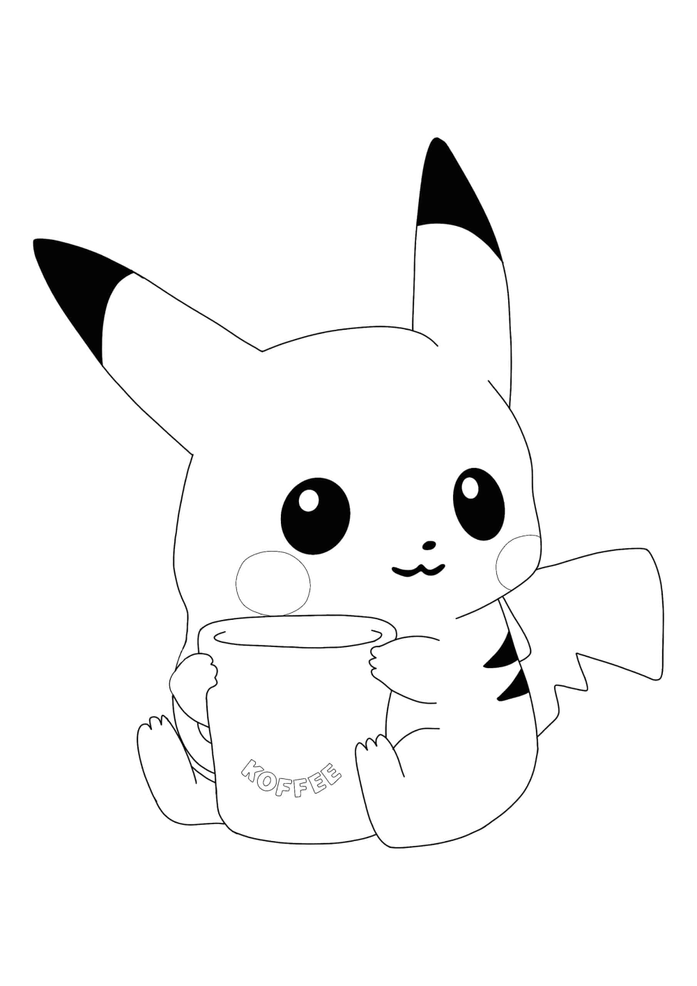 Baby Pikachu Coloring Pages 2 Free Coloring Sheets 2021 
