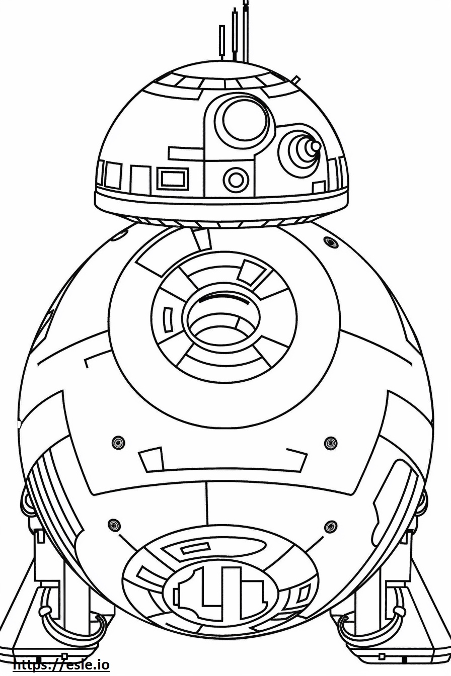 Battle Droid For Coloring Printable