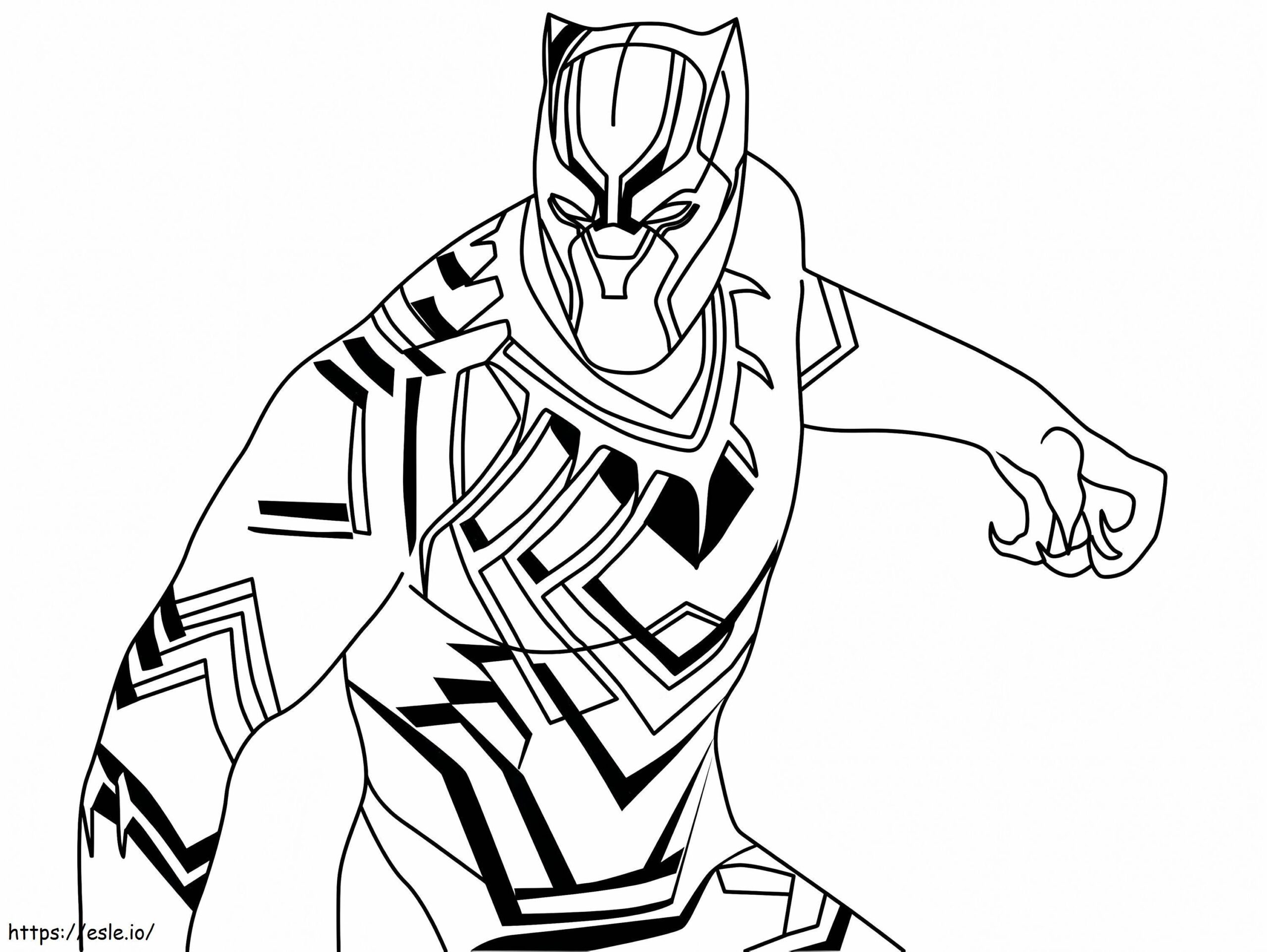 Black Panther Coloring Pages Printable