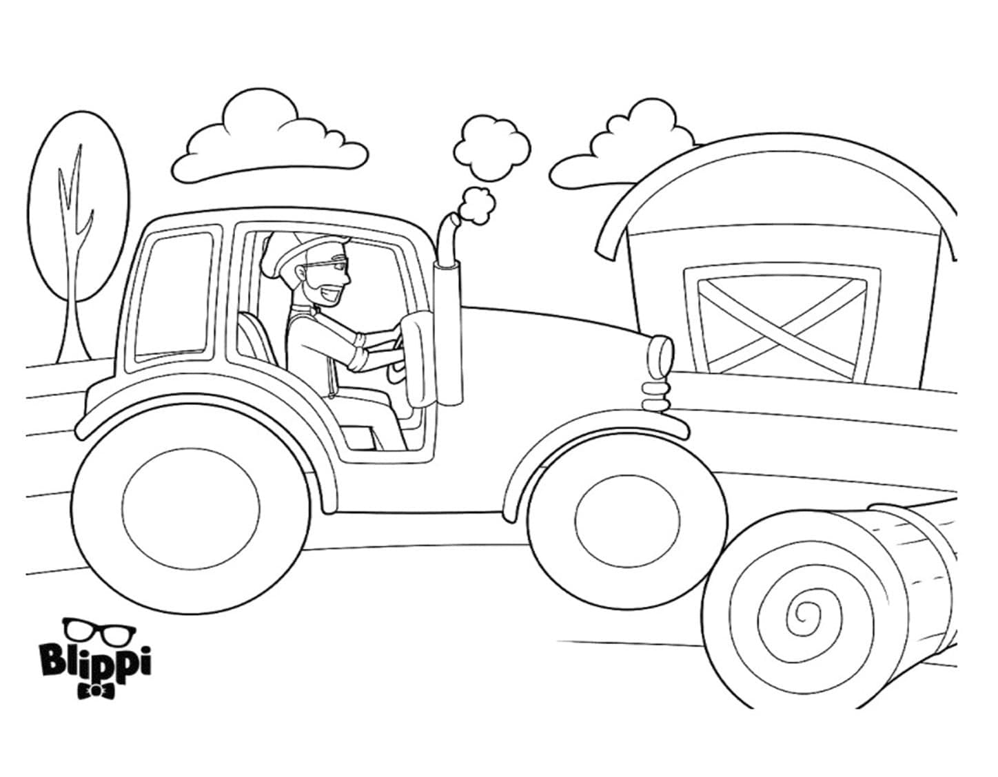 Blippi Coloring Pages ColoringLib