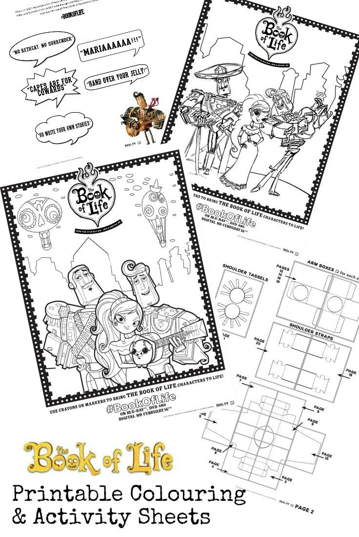 Book Of Life Printables And Twitter Viewing Party BookofLifeBluRay