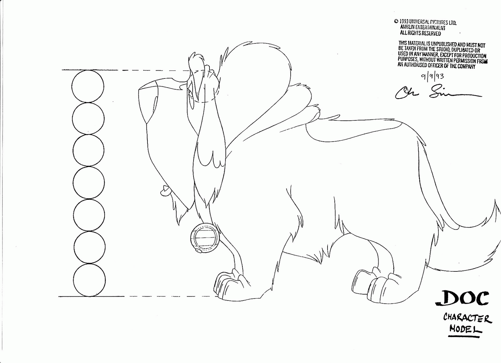 Boris Snow Goose From Balto Coloring Page 5680768